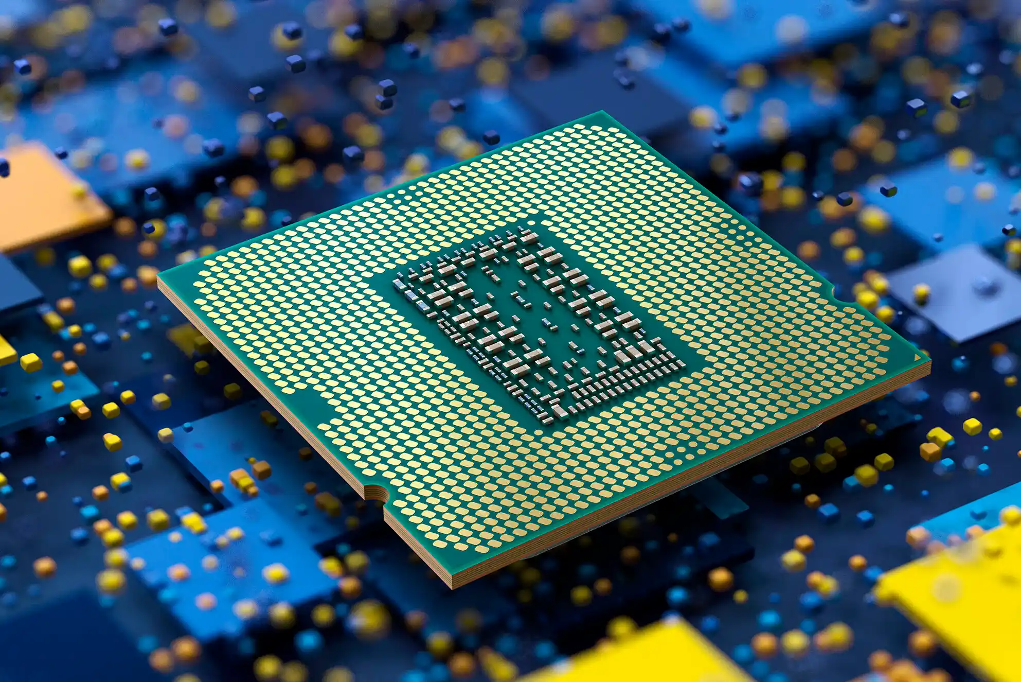 CPU Close-up Image