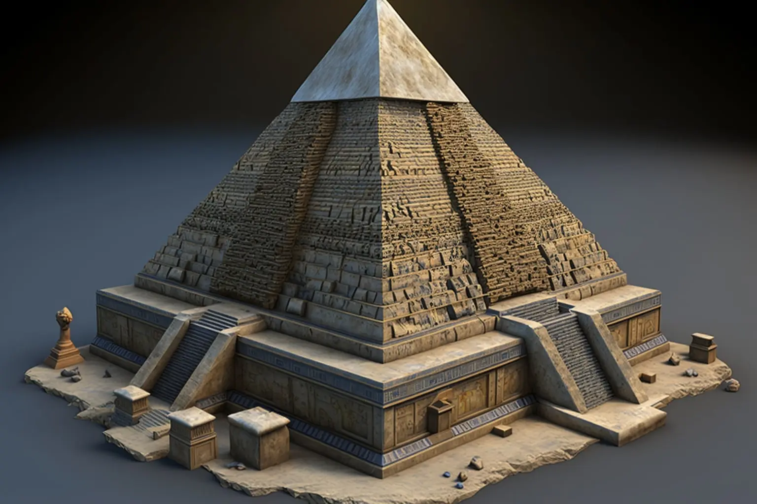 Egyptian Pyramid Geometry