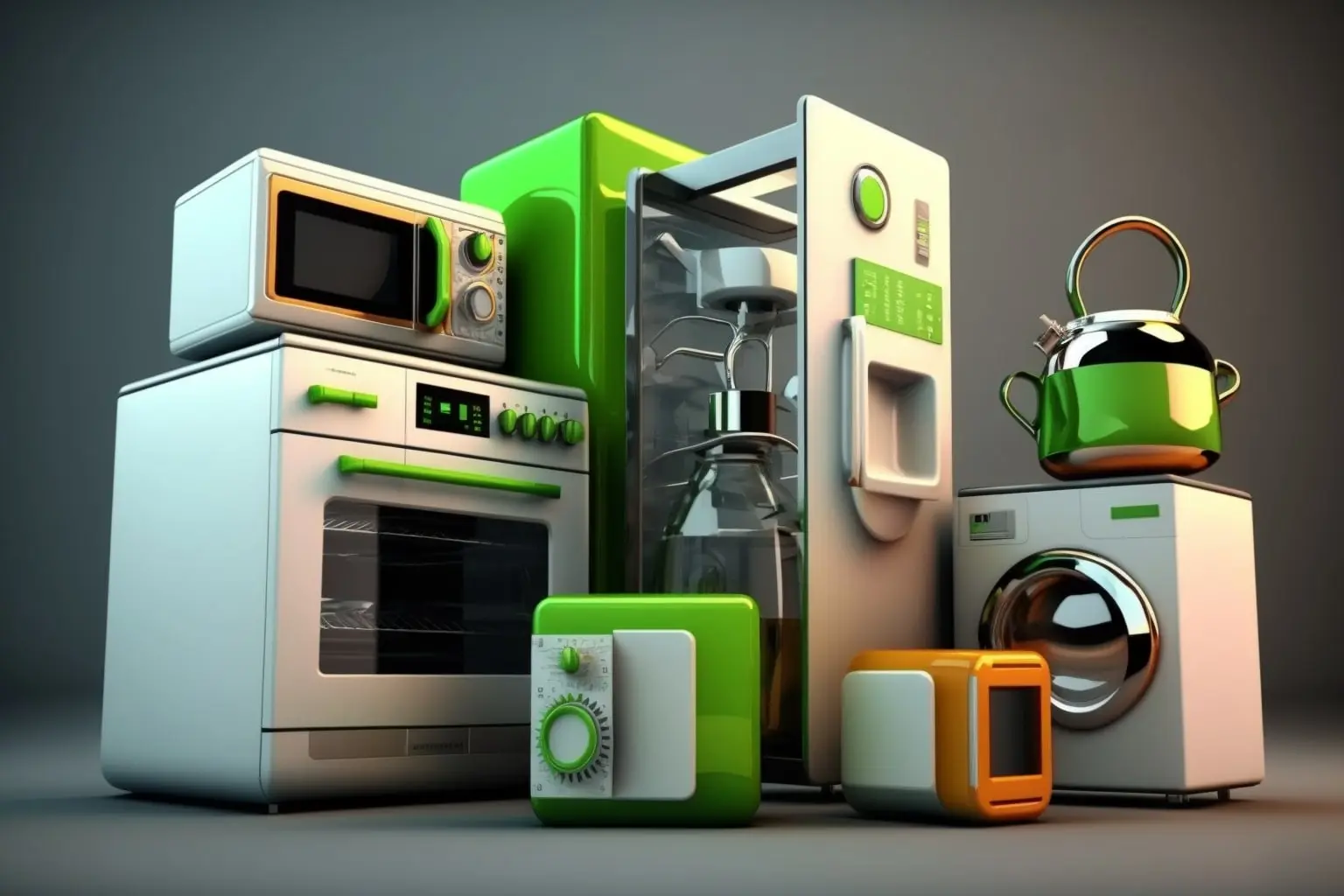 Home Appliances Illustration