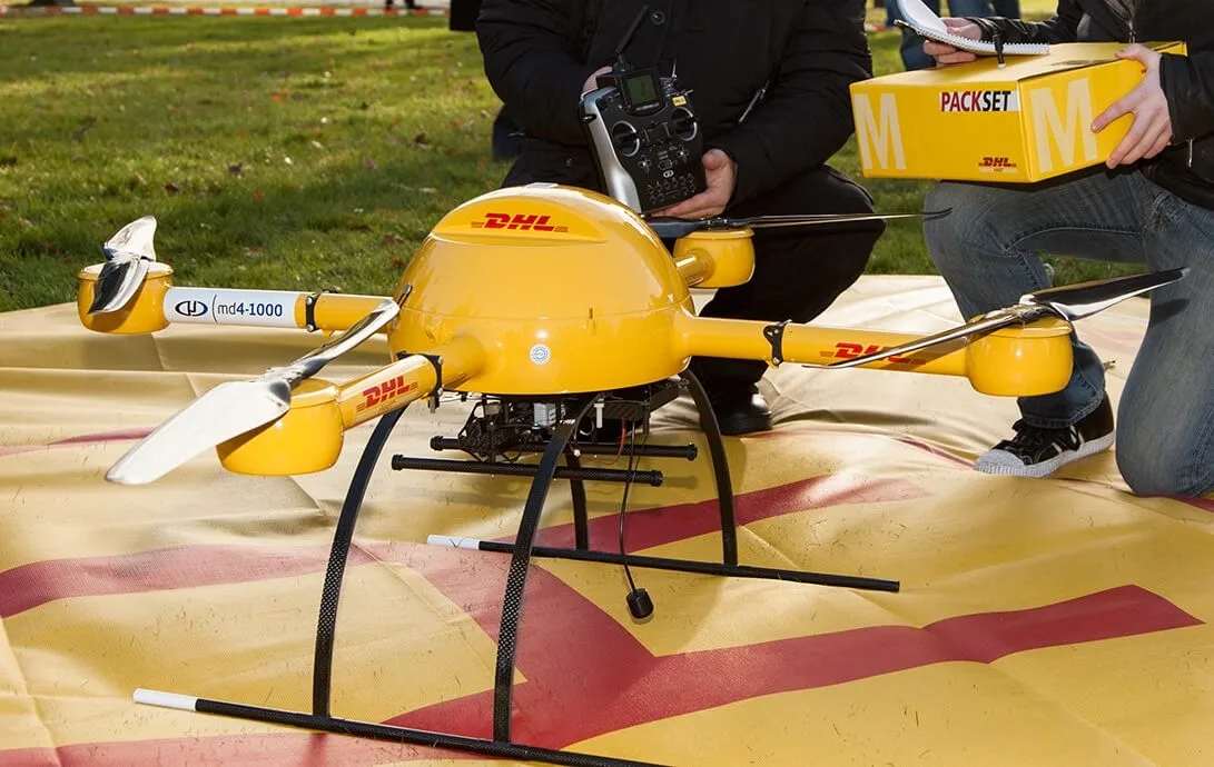 DHL Parcel Delivery Drone
