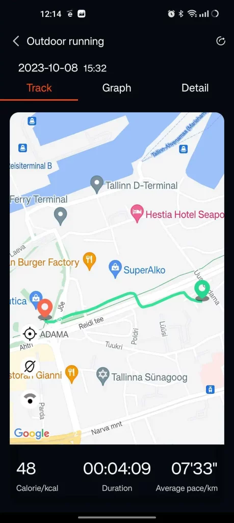 Tracking Path on Google Maps