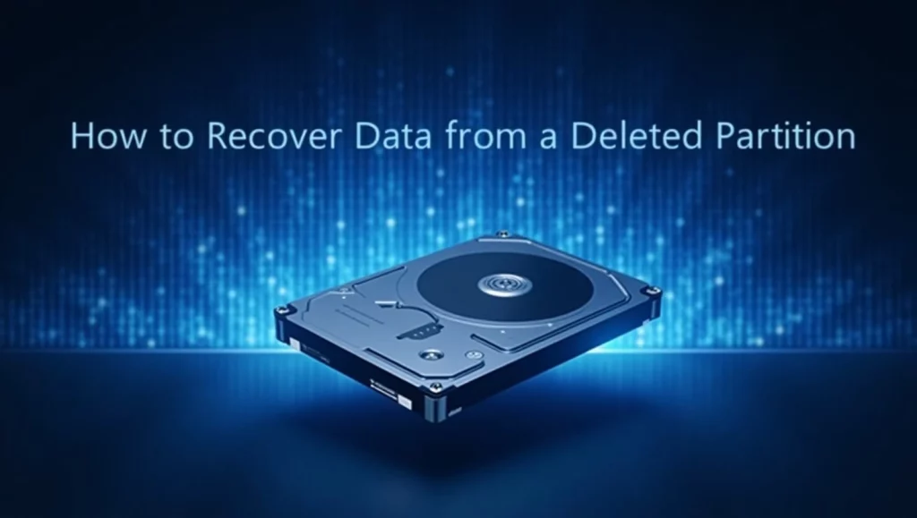 recover data from deleted partition
