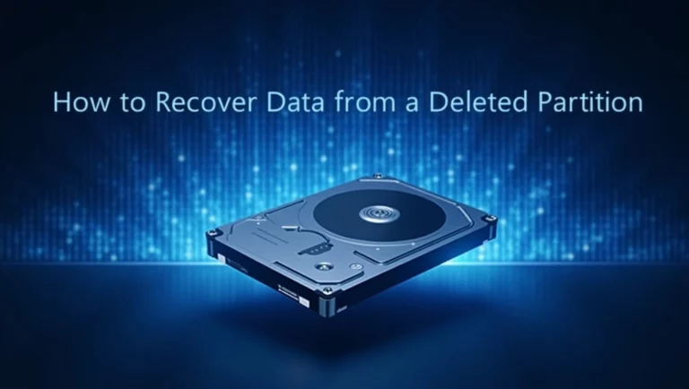 recover data from deleted partition