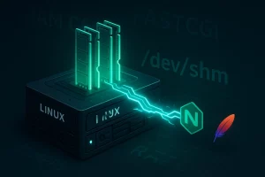 Illustration of RAM-based caching with /dev/shm.